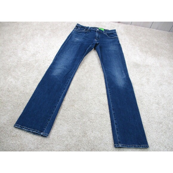 Citizens of Humanity Jeans Men 29x32 Gage Slim Straight Distressed Denim USA - Picture 2 of 16